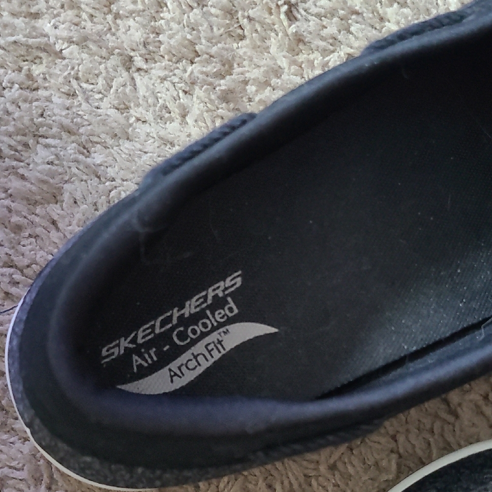 Skechers Charcoal Gray Women's Loafers - Picture 3 of 3